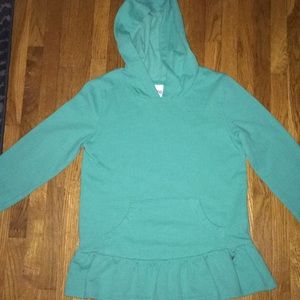 Aqua hoodie